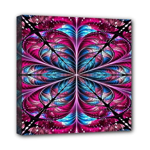 Fractal Flower Mini Canvas 8  X 8  (stretched) by Sparkle