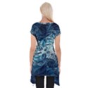 Fractal Swings Short Sleeve Side Drop Tunic View2