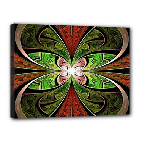 Fractal Design Canvas 16  X 12  (stretched) by Sparkle