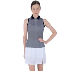 Battleship Grey - Women s Sleeveless Polo Tee by FashionLane