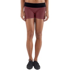 Brandy Brown - Yoga Shorts by FashionLane