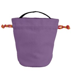 Chinese Violet - Drawstring Bucket Bag by FashionLane