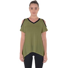 Woodbine Green - Cut Out Side Drop Tee by FashionLane