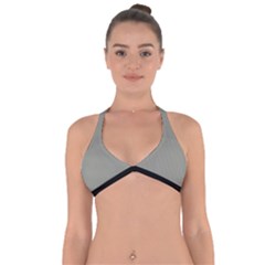 Trout Grey - Halter Neck Bikini Top by FashionLane