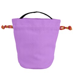 Bright Lilac - Drawstring Bucket Bag by FashionLane
