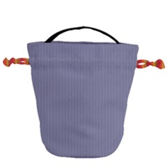 Flint Grey - Drawstring Bucket Bag by FashionLane