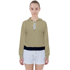 Rich Gold - Women s Tie Up Sweat by FashionLane
