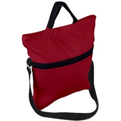 Just Red - Fold Over Handle Tote Bag by FashionLane