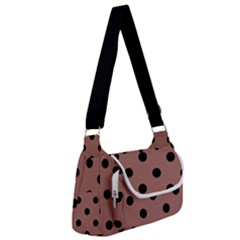 Large Black Polka Dots On Blast-off Bronze - Multipack Bag by FashionLane