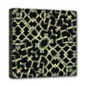 Dark Interlace Motif Mosaic Pattern Mini Canvas 8  x 8  (Stretched) View1