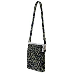 Dark Interlace Motif Mosaic Pattern Multi Function Travel Bag by dflcprintsclothing