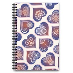 Heart Mandala 5 5  X 8 5  Notebook by designsbymallika