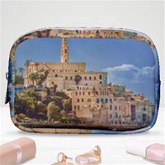 Old Jaffa Cityscape, Israel Make Up Pouch (small) by dflcprintsclothing