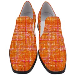 Mosaic Tapestry Women Slip On Heel Loafers by essentialimage