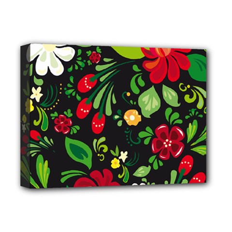 Hohloma Deluxe Canvas 16  X 12  (stretched)  by goljakoff