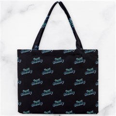 Just Beauty Words Motif Print Pattern Mini Tote Bag by dflcprintsclothing