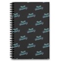 Just Beauty Words Motif Print Pattern 5.5  x 8.5  Notebook View1