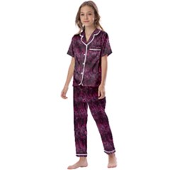 Gc (87) Kids  Satin Short Sleeve Pajamas Set by GiancarloCesari