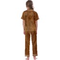 Gc (69) Kids  Satin Short Sleeve Pajamas Set View2