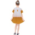 Beer Foam Bubbles Alcohol  Glass Kids  Smock Dress View2