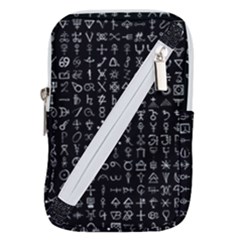 Alchemical Symbols - Collected Inverted Belt Pouch Bag (small) by WetdryvacsLair
