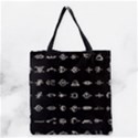 Electrical Symbols Callgraphy Short Run Inverted Grocery Tote Bag View1