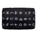 Electrical Symbols Callgraphy Short Run Inverted Burner Gym Duffel Bag View3