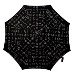 Hobo Signs Collected Inverted Hook Handle Umbrellas (large) by WetdryvacsLair