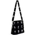 Elder Futhark Rune Set Collected Inverted Zipper Messenger Bag View1