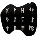 Elder Futhark Rune Set Collected Inverted Head Support Cushion View4