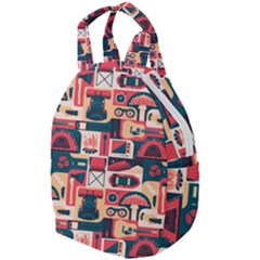 Guitar And Trip Travel Backpacks by designsbymallika
