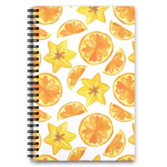 Oranges Love 5 5  X 8 5  Notebook by designsbymallika