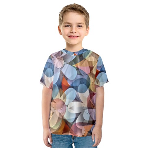 Multifleurs Kids  Sport Mesh Tee by sfbijiart