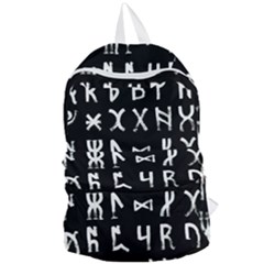 Macromannic Runes Collected Inverted Foldable Lightweight Backpack by WetdryvacsLair