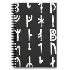 Medieval Runes Collected Inverted Complete 5 5  X 8 5  Notebook by WetdryvacsLair