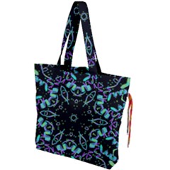 Kolodo Blue Cheer Drawstring Tote Bag by Sparkle