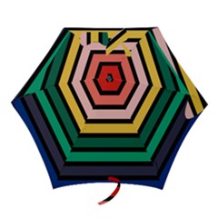 Nine 9 Bar Rainbow Mini Folding Umbrellas by WetdryvacsLair