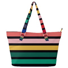 Nine 9 Bar Rainbow Full Print Shoulder Bag by WetdryvacsLair