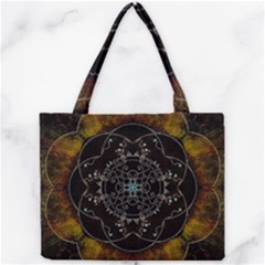 Mandala - 0005 - The Pressing Mini Tote Bag by WetdryvacsLair