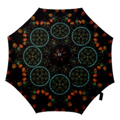 Mandala - 0006 - Floating Free Hook Handle Umbrellas (small) by WetdryvacsLair