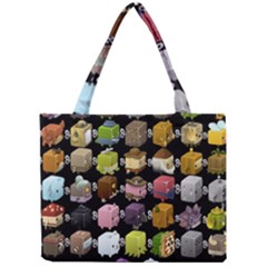 Glitch Glitchen Npc Cubimals Pattern Mini Tote Bag by WetdryvacsLair