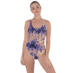 Yellow And Purple Abstract Bring Sexy Back Swimsuit by Dazzleway