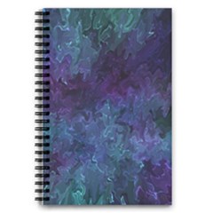 Glassy Melty Abstract 5 5  X 8 5  Notebook by Dazzleway