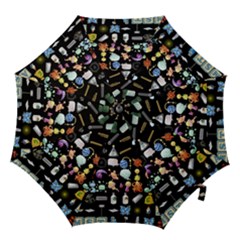 Glitch Glitchen Misc Two Hook Handle Umbrellas (large) by WetdryvacsLair