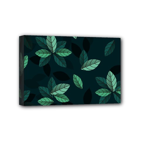 Foliage Mini Canvas 6  X 4  (stretched) by HermanTelo