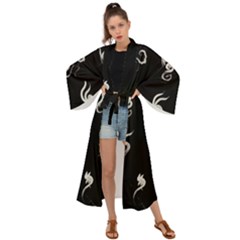 Katzen Cats Maxi Kimono by WetdryvacsLair