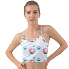 Diamonds Mini Tank Bikini Top by Sparkle