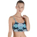 Digital Waves Layered Top Bikini Top  View1
