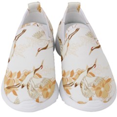 Birds And Flowers  Kids  Slip On Sneakers by Sobalvarro