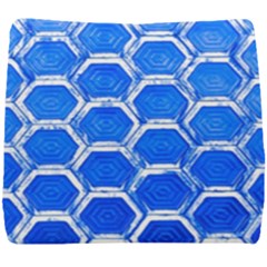 Hexagon Windows Seat Cushion by essentialimage